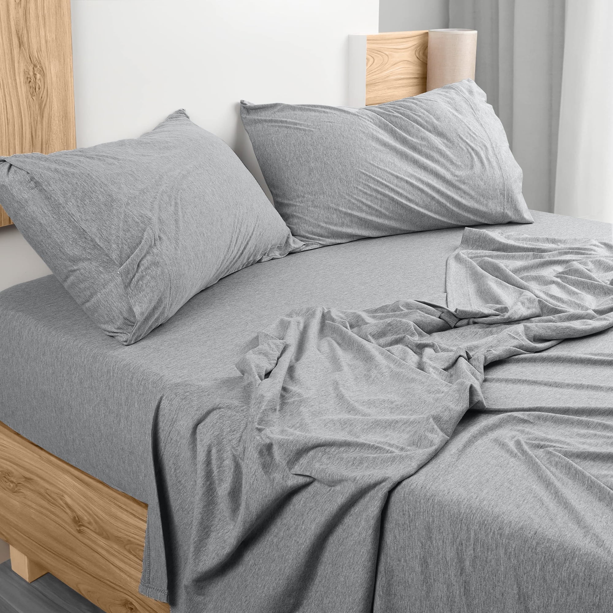 Utopia Bedding - Juego De Ropa De Cama Utopia King, Sábanas De Punto De Punto, 4 Piezas