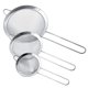 thumbnail image 4 of Juego de coladores U.S. Kitchen Supply de acero inoxidable de 3, 4 y 5,5 cm, 4 of 7