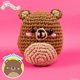 thumbnail image 2 of Kit de Crochet Squishmallows Original Omar el Oso con Hilo, 2 of 9