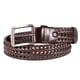 thumbnail image 1 of Cinturón De Cuero Hombre 2522 Talla L-xl Marron, 1 of 3