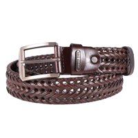 Gino Rodinis - Cinturón De Cuero Hombre 2522 Talla S-M Marron