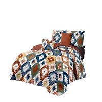 Genérico - Cubrecama Verano Quilt Delgado King 250 X 270 Cm