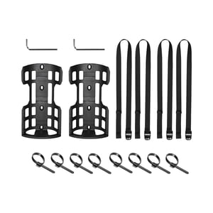 Ioensy - Jaula De Carga Para Bicicleta, Soporte Delantero Para Bicicleta Plegable, Bicicleta De Montaña, 2 Juegos