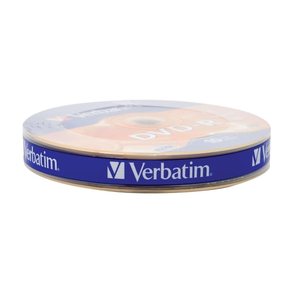 DVD-R Verbatim AZO Dye 4.7 GB 16X Paquete de 10, color plata