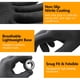 thumbnail image 4 of Guantes De Trabajo De Seguridad Con Revestimiento De Nitrilo Microespuma 3 Pares, 4 of 5