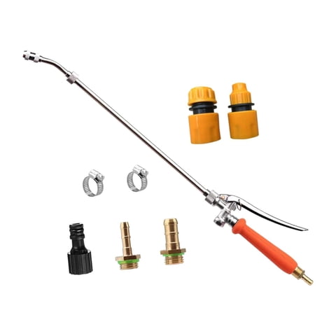 Ioensy - Varilla Rociadora Para Manguera De Jardín, Cestas Colgantes, Conector Rápido De 1/2"" A 3/8""