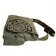 thumbnail image 4 of Vintage Canvas Messenger Bag, Cute Cartoon Print Crossbody Bag, Flap Shoulder Bag For School & Travel, 4 of 4