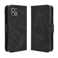 Funda Tipo Billetera Foxdock Para T-Mobile Revvl 7 5G – Tapa Flip Con Tarjetero