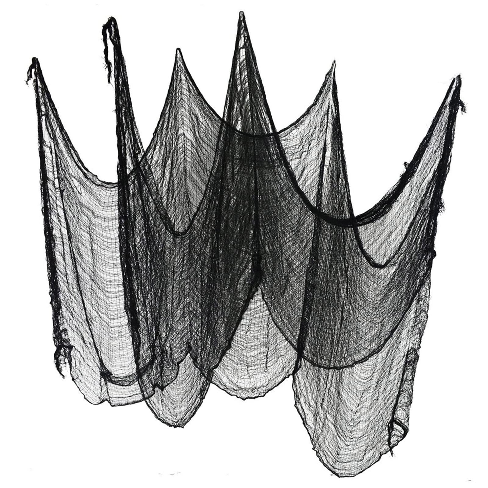 Bothyi - Tela Espeluznante De Halloween Para Colgar Al Aire Libre, Gasa Aterradora Para Sombreros De Fiesta, Accesorios De Capa, 76cm X 300cm