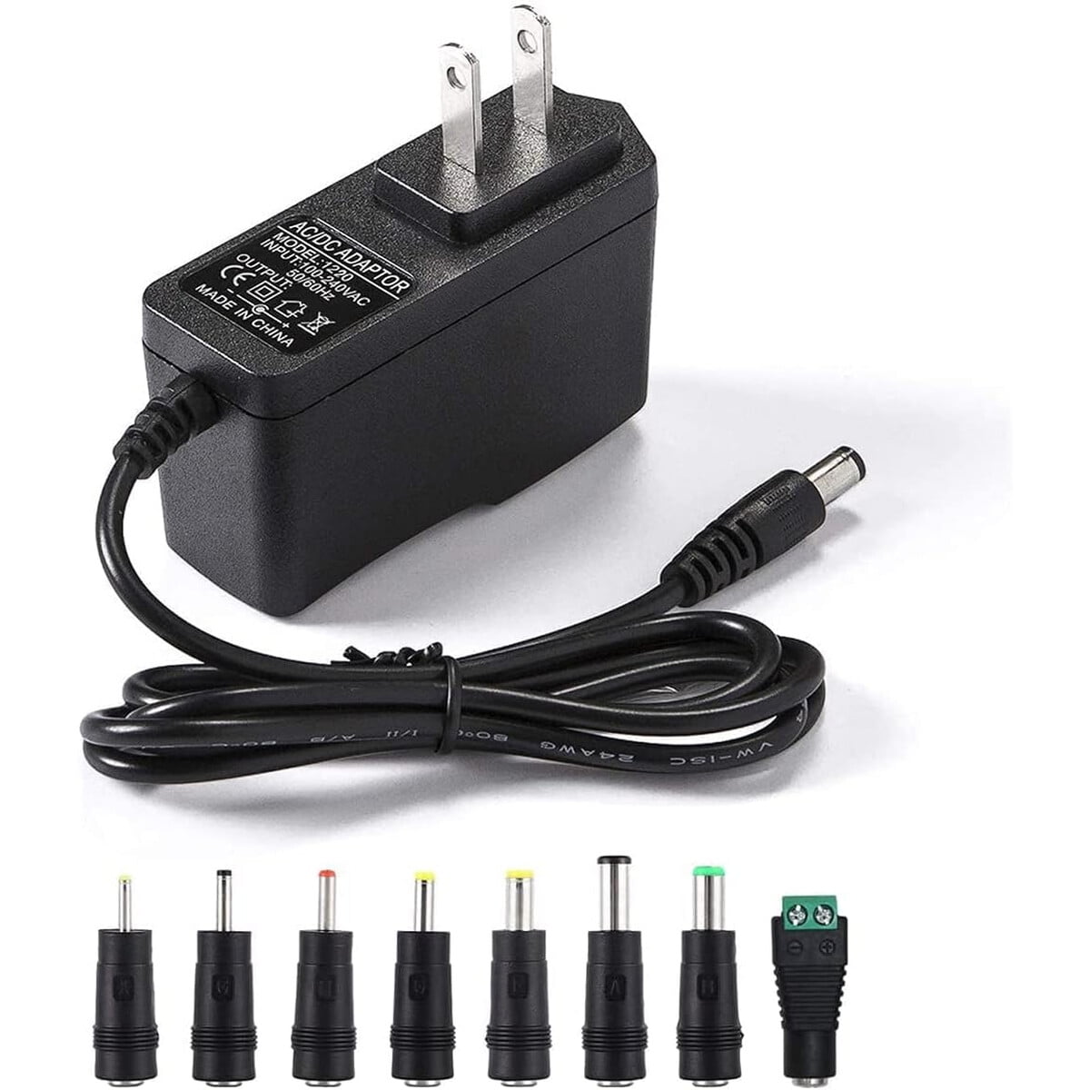 Fuente Alimentación 12v 2a Adaptador 8 Puntas Universal