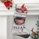 thumbnail image 2 of Titanic la Película Tema: Calcetines de Navidad, fino lino blanco para colgar en escaleras y chimenea, decoración navideña para el hogar, regalo de Navidad.54cm×38cm, 2 of 5