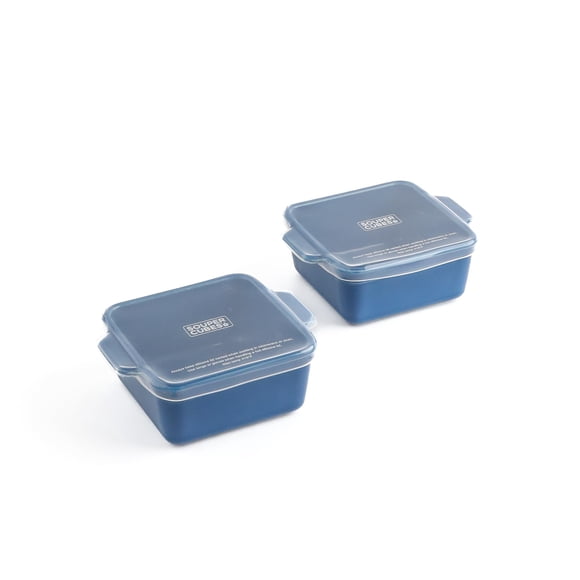 Cazuelas Souper Cubes 13 cm Arándano, pack de 2