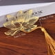 thumbnail image 2 of 1pc Chinese Style Stationery Set: Retro Metal Bookmarks with Ginkgo, Maple Leaf, Lotus Vein - Perfect Student Gift!, 2 of 5