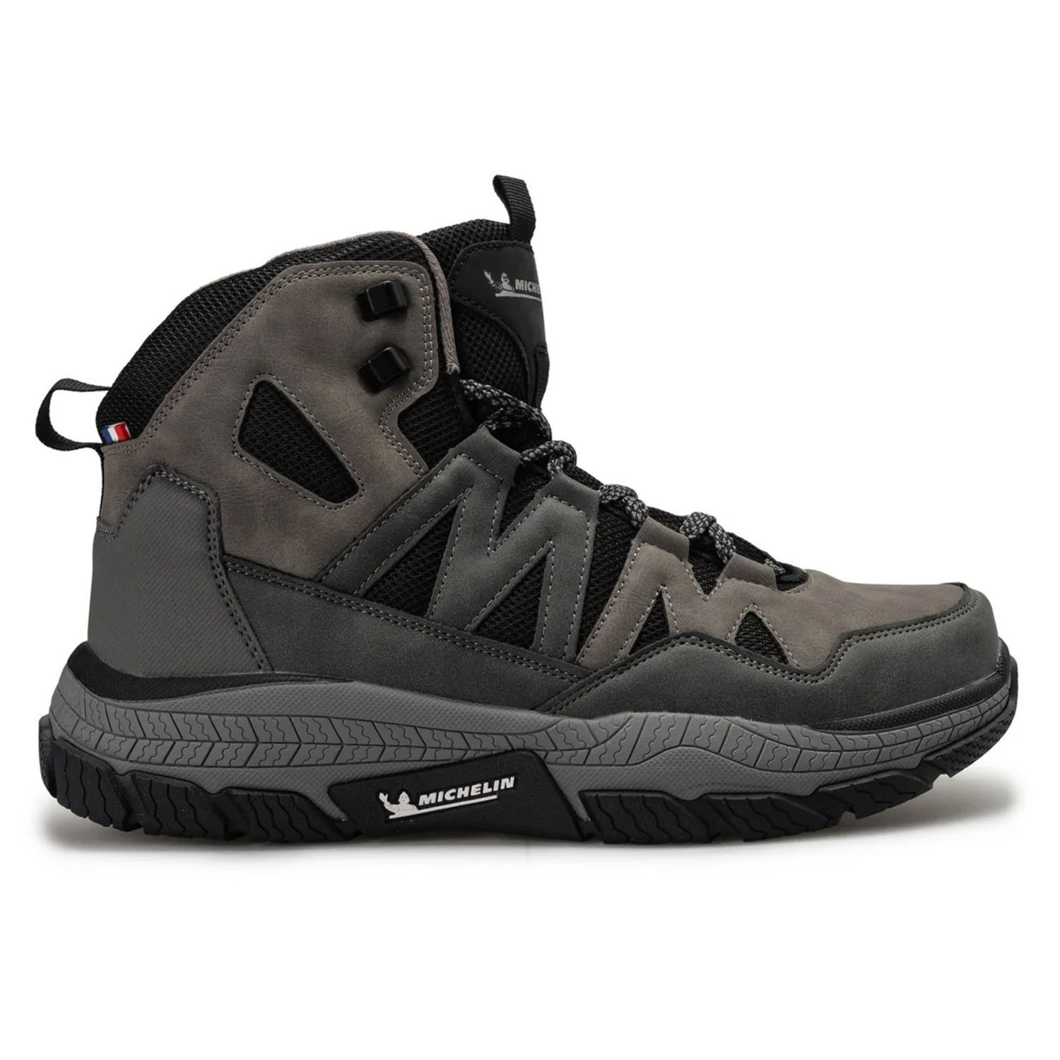 Michelin Footwear - Botín Outdoor Caña Alta Hombre Gris Michelin Df10