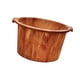 thumbnail image 2 of Cuenca De Pedicura Multifuncional De Barril De Ba?o De Pies Para Mujeres Cuenca De Pie Spa Altura Marrón 23 Cm, 2 of 5