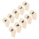 thumbnail image 3 of 10pcs Golf Iron Headcover 4 5 6 7 8 9 A S P X Se Adapta A Todas Las Marcas Color Blanco, 3 of 5
