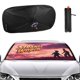 thumbnail image 1 of Mundo Extraño Sombrilla Solar para Auto - Protector de Parabrisas Plegable | Cortina Solar Delantero | Bloqueo UV y Aislamiento de Calor 133x73cm, 1 of 6