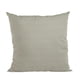 thumbnail image 1 of Cojín Plutus Brands gris Plutus de terciopelo liso claro y brillante, 1 of 5