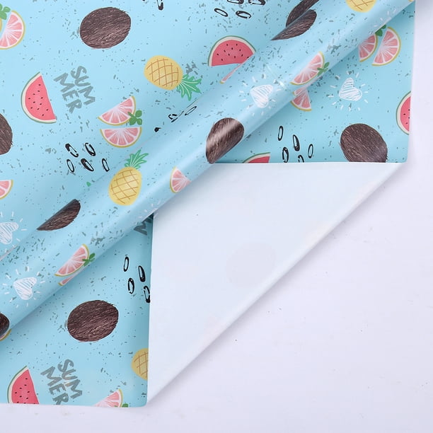 1pc, Fruit Printed Packaging Paper, Valentine's Day Gift Paper, Gift Box Packaging, Birthday Gift Copper Paper, Wrapping Paper, Tissue Paper, Flower Bouquet Supplies, Gift Wrapping Paper, Flower Wrapp