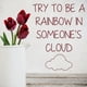 thumbnail image 2 of Decomural Be A Rainbow Inspirational WS-34321, 2 of 2