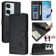 thumbnail image 5 of Funda tipo cartera FOXDOCK para Oneplus Nord 3 con soporte, ranuras, RFID, diseño de gato, 5 of 5