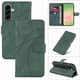 thumbnail image 3 of Funda tipo cartera con tapa para Samsung Galaxy A57 5G con tarjetero, soporte y cubierta magnética Verde, 3 of 5