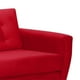 thumbnail image 4 of Sofa Bote 3c Felpa 00 Rojo, 4 of 6