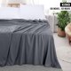 thumbnail image 2 of Sábana plana Utopia Bedding de microfibra cepillada suave, color gris, 2 of 7