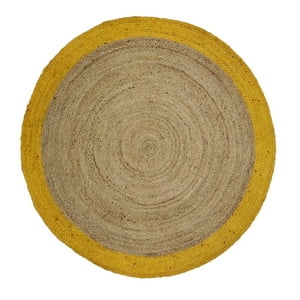 Dib - Alfombra Jute Red.Cancun 150X150 Mostaza