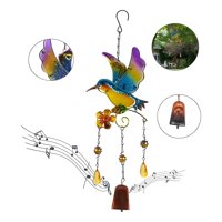 Genérico - Colgante Jardín Colibrí Vidrio Y Cobre