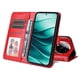 thumbnail image 4 of Funda tipo cartera FOXDOCK para Xiaomi Redmi Note 14 Pro Plus 5G , diseño girasol en relieve, cuero PU, cierre magnético, soporte y tarjetero, 4 of 5