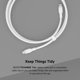 thumbnail image 3 of Cable de carga Belkin BoostCharge Flex Silicone USB-C a USB-C, 3 of 5