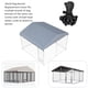 thumbnail image 4 of Cubierta para perrera exterior LYBOSH 3 m x 3 m, impermeable 600D, 4 of 5