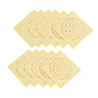 Magideal - Cubierta De Desagüe De Ducha, Pantalla De Filtro De Residuos De Cocina, Protectores De Drenaje Antiobstrucción Para Bañera, Desagüe De Ducha, Fregader 10 Piezas