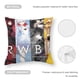 thumbnail image 5 of RWBY Fundas de almohada de terciopelo con tema, regalos de funda de almohada, decoración para el hogar, cojín de lanzar, regalo de cumpleaños para fans y parejas. 40cm x 40cm., 5 of 6