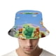 thumbnail image 4 of Pequeño Grupo Bebé TV Sombrero bucket para adultos, gorra de protección solar, sombrero de pescador plegable para viajes al aire libre, pesca y actividades de verano, 4 of 6