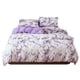 thumbnail image 1 of Juego de cama de 2 piezas con edredón y funda de almohada de mármol suave, individual, AU, 150 x 200 cm (morado), 1 of 8