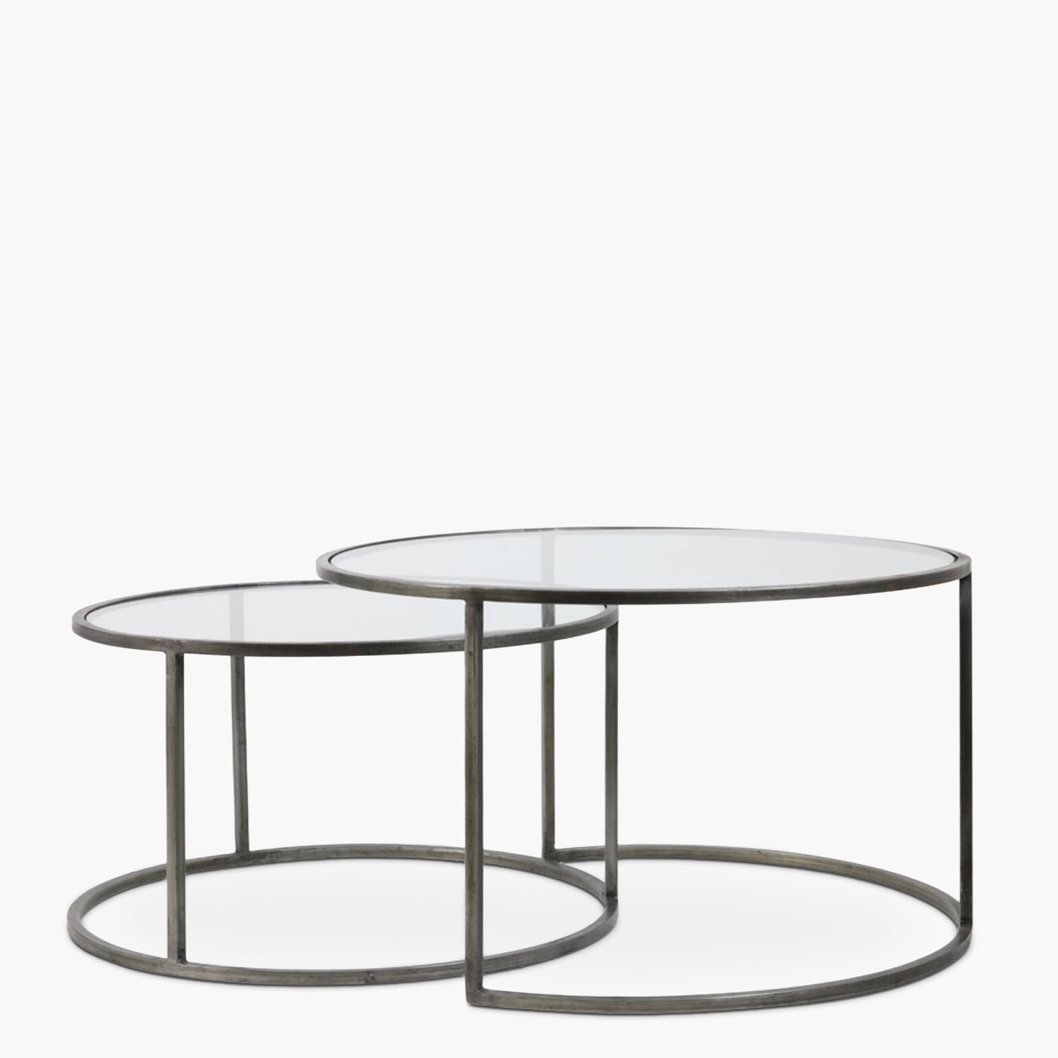 Form Design - Mesas Anidadas Duarte Plateado Env