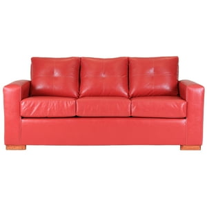 Muebles América - Sofá Franco 3 Cuerpos Rojo