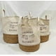 thumbnail image 2 of Set de 3 canastos decorativos - beige, 2 of 2