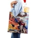 thumbnail image 4 of Peacemaker Bolso de tela con estampado de lienzo para mujer, bolsa de compras reutilizable y estética, con cremallera interior, regalo para mujer,40*40cm., 4 of 6