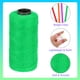 thumbnail image 4 of Uxcell Cuerda de Nylon Trenzada Línea de Albañil para Proyectos de Bricolaje Jardinería Envoltura de Regalos Verde Fruta, 4 of 6