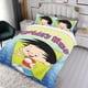 thumbnail image 3 of El Mundo de Bobby Conjunto de sábanas temático, trío de piezas, cómodo y amigable con la piel, diseño único, regalo de decoración para el hogar para familiares, amigos y fans,140cm *210cm, 3 of 6