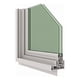 thumbnail image 3 of Ventana Termopanel Pvc Corredera Blanca 140x120cm Dvp Color Blanco, 3 of 3