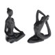thumbnail image 4 of Hogar Cerámica Yoga Chica Adornos Escultura Decoración Muebles Para El Hogar, 4 of 5