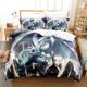 thumbnail image 1 of The Yu Gi Oh Bedding Sets Duvet Cover Set With Pillowcase Full Bedclothes Bed Linen Bed Sheets, 1 of 5