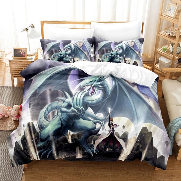 The Yu Gi Oh Bedding Sets Duvet Cover Set With Pillowcase Full Bedclothes Bed Linen Bed Sheets