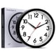 thumbnail image 2 of Reloj de pared AKCISOT de 25 cm, silencioso, no hace tictac, funciona con pilas, 2 of 9
