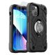 thumbnail image 1 of Funda KCJ para iPhone 14/13 de 6.1" negra con protectores, 1 of 7