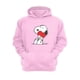 thumbnail image 1 of Polerón Canguro Snoopy Rosa Talla Xl Unisex, 1 of 2